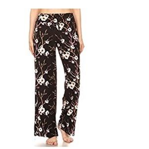Leggings Depot Lounge Pants “Cherry Blossom”